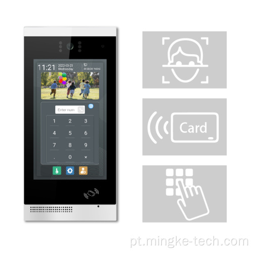 Multi Apartment IP Intercom System Video Door Phone